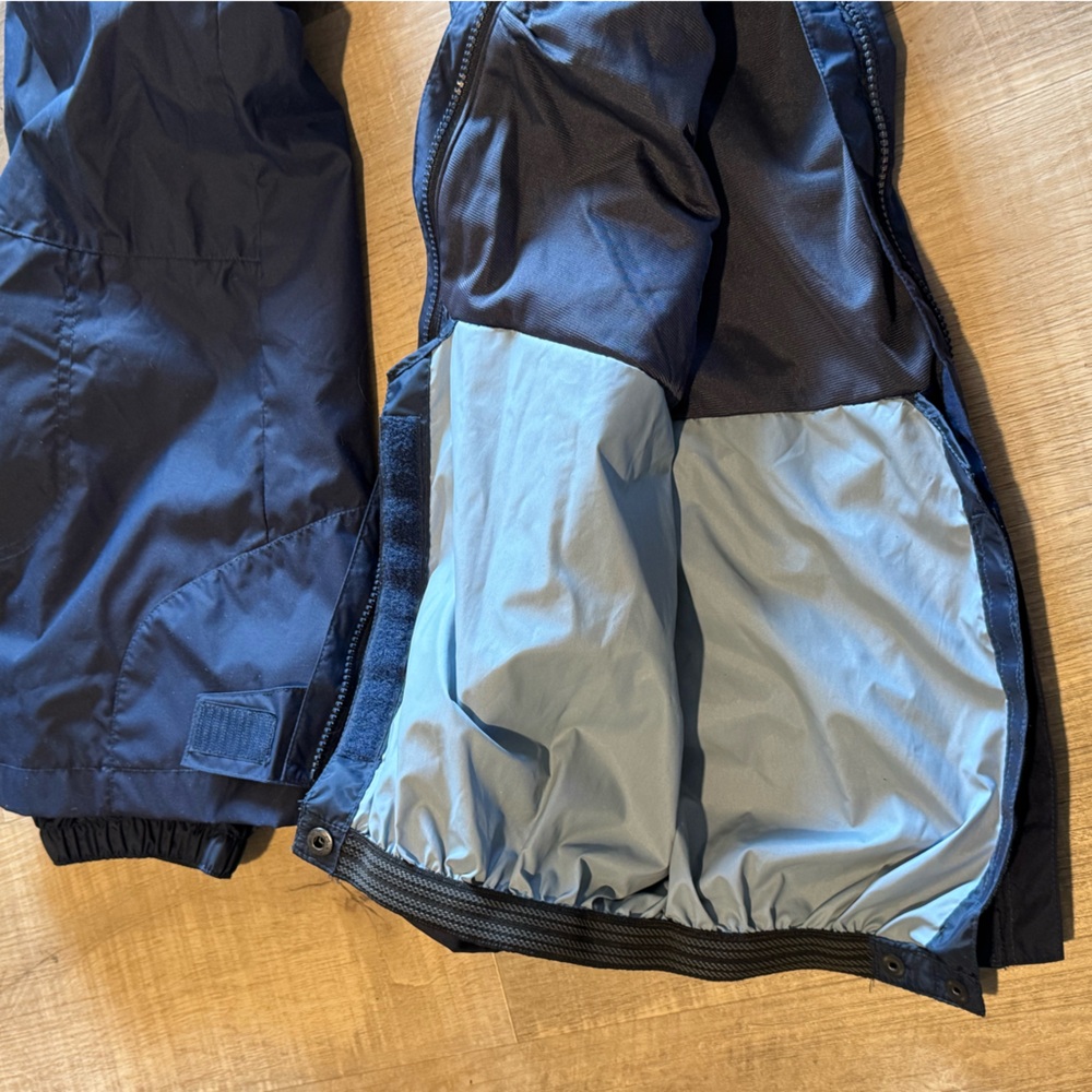 Columbia M women’s outdoors navy blue ski snow-winter adjustable waterproof pant - Picture 11 of 11